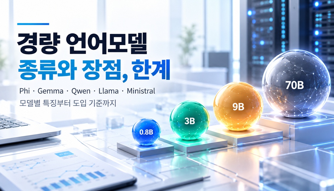 경량 언어모델의 종류와 장점, 한계